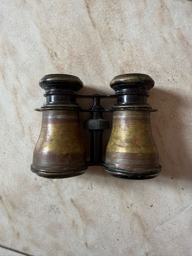 Antico binocolo ottone - antico,
