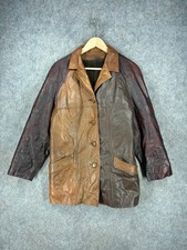 Giacca di pelle vintage uomo