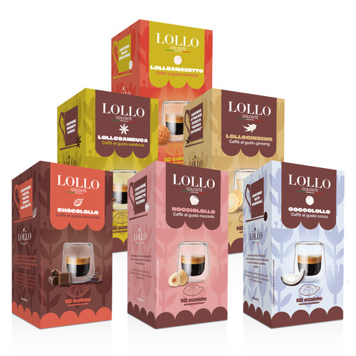 Cialde caffè aromatizzate - 18,