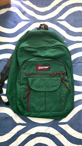 Zaino vintage eastpak verde - vintage,