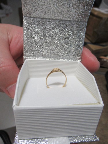 Anello vintage oro giallo - anello,