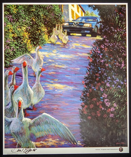 Poster originale alfa romeo - alfa,