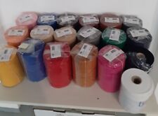 FETTUCCIA LISCIA COTONE ALTA QUALITA vari colori  H 1,5cm -  vendita  20 METRI 