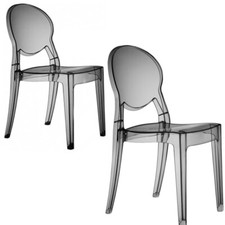 Set2 Sedie Igloo Chair Fumè