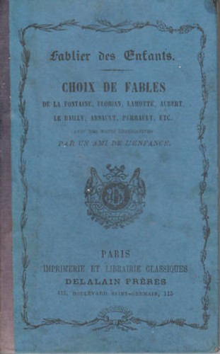Livre fablier des - , enfants