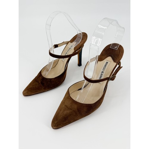 Scarpe manolo blahnik marrone - manolo,