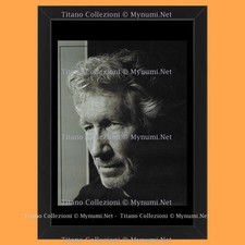 2000ca * Illustrazione Originale "Roger Waters, Pink Floyd, Primo Piano b/n" Cor