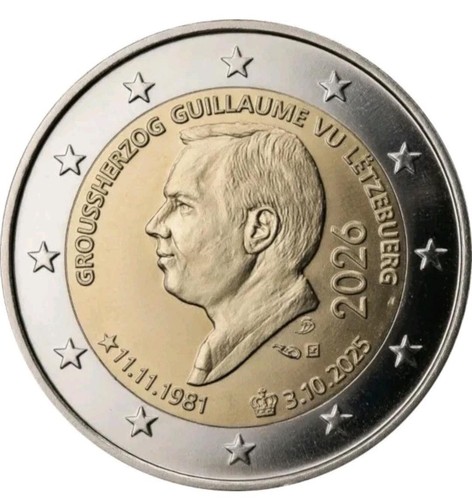 Euro lussemburgo 2026 - 2,