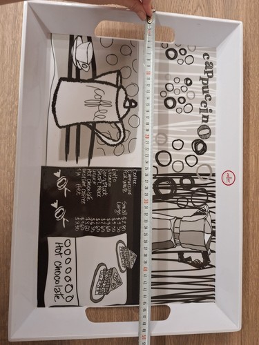 Vassoio con disegno 50x35 - , cm
