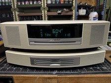 Bose Wave Music System III ricondizionato + MultiCD Changer Platinum White Serie 3