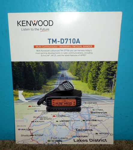 Kenwood d710a brochure - kenwood, tm-d710a