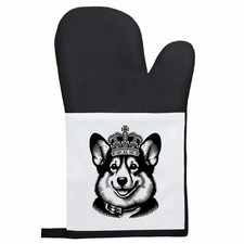 Guanto/guanto da forno 'Welsh Corgi Wearing Crown' (OG00055211)