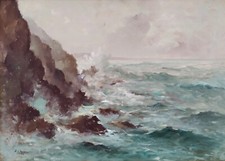 Mareggiata paesaggio marino - mareggiata,