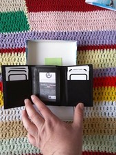 Portafoglio Uomo Verticale Grande in Vera Pelle Portamonete Porta Carte Tessere