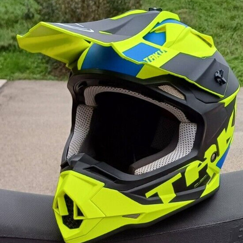 Casco integrale moto enduro