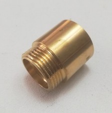 Prolunga in ottone giallo MF da 1" x 30mm