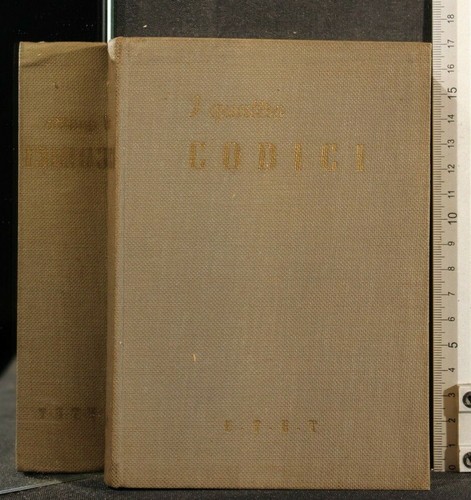 Quattro codici civile - i, codici.