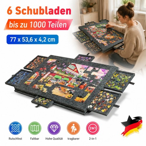 Tavolo puzzle ribaltabile