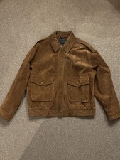 ZARA GIACCA BOMBER DONNA NUOVA 100% CAMOSCIO CON TASCHE 