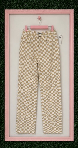 Jeans rsq scacchiera - a, gamba