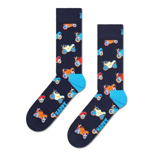 Happy socks calzini moto - calzini, crew