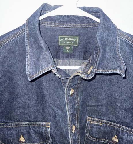 Filson indaco denim blu - filson,