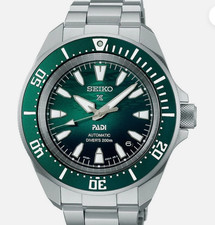 Orologio Seiko SRPL53 Prospex Quadrante Verde Automatico Samurai Diver Padi 200m Scatola Etichette