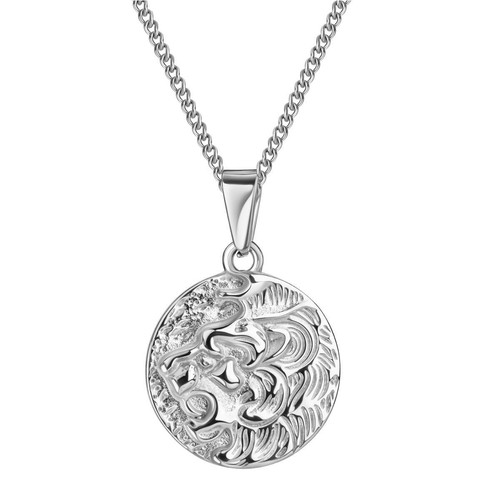 Collana con ciondolo argento - con,