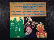 LUKAS FOSS COPLAND YEHUDI WYNER YEHUDI MENUHIN VIOLIN DIGITAL PRO ARTE US LP M-