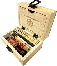 RAW Wooden Rolling Box Gift