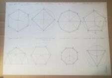 UNA TAVOLA DI DISEGNO TECNICO A CHINA - LICEO SCIENTIFICO - VINTAGE