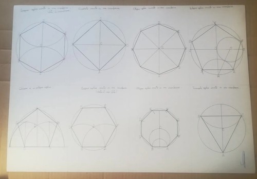 Una tavola disegno tecnico - tavola,