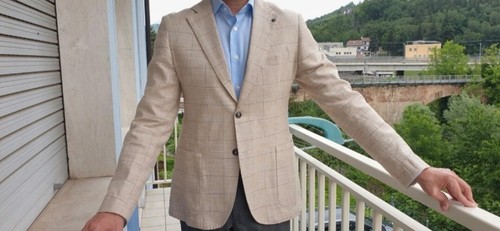 Giacca estiva uomo sfoderata
