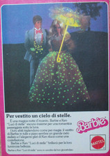 Pubblicità Advertising Werbung Italia Ritaglio 1987 BARBIE E KEN LUCI DI STELLE