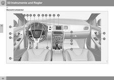 Volvo V60 Cross Country 2013-18 manuale di istruzioni tedesco