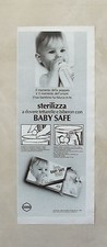 D843- Advertising Pubblicità -1980- BABY DAFE , STERILIZZA TETTARELLE E BIBERON
