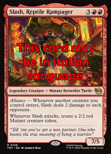 Mtg slash reptile - slash,,