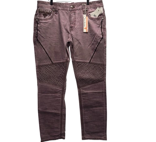 Jeans moto rock revival reid - moto,