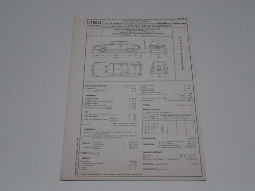 Lancia flavia sport zagato - flavia,