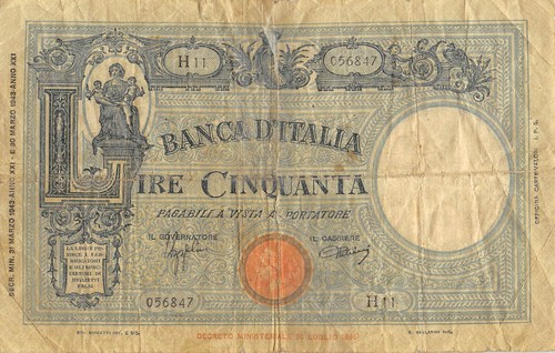 Italy lire 30 3 - 50,