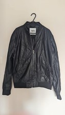 Giacca di pelle uomo Zara -