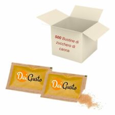 500 bustine di zucchero di canna monodose Daigusto