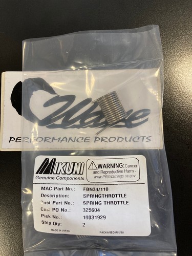 Bn34 110 mikuni spring - bn34/110,