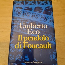 F1 IL PENDOLO DI FOUCAULT UMBERTO ECO 1988 PRIMA EDIZIONE BOMPIANI