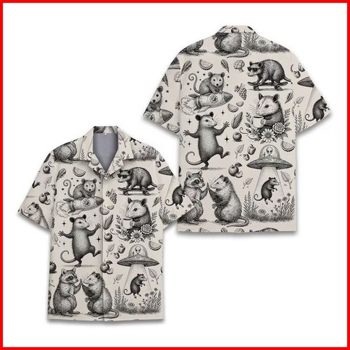 Divertente opossum camicia - divertente,