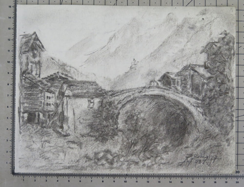 Vecchio disegno bozzetto - disegno,
