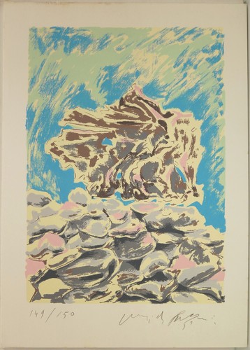 Pericle fazzini serigrafia - pericle,