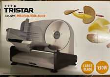 Affettatrice Tristar EM-2099 con Lama da Taglio da 19 cm in Acciaio Inox 150W