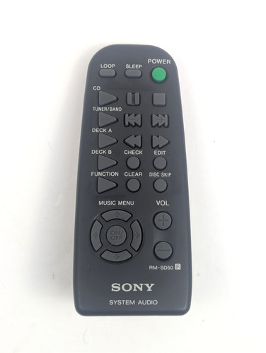 Sony system audio sd50 - sony, rm-sd50