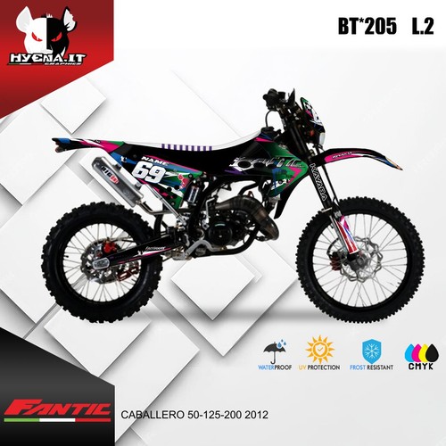 Kit grafiche lucide per fantic - kit,